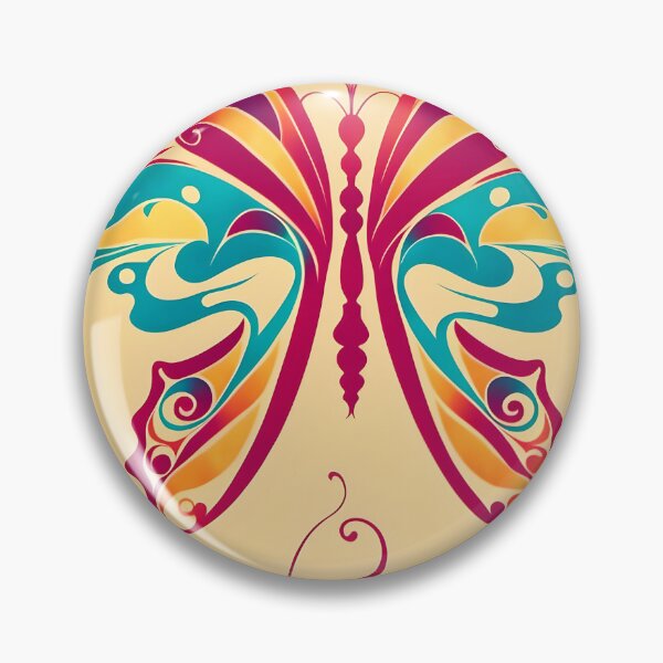 Item preview, Butterfly Art Nouveau Painting designed and sold by druidwolfart.