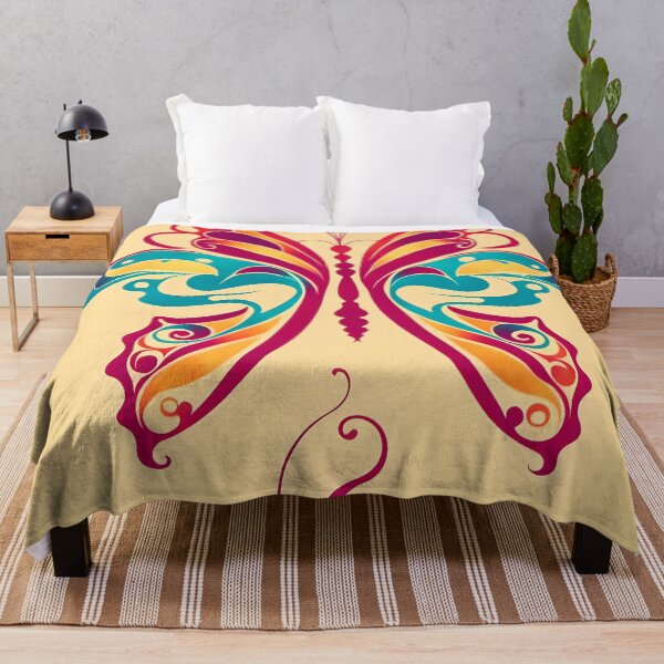 Item preview, Butterfly Art Nouveau Painting designed and sold by druidwolfart.