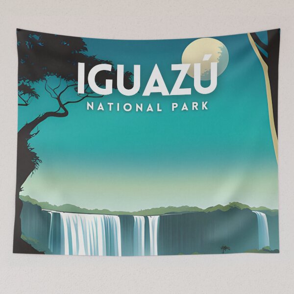 Item preview, Iguazu National Park Travel Art designed and sold by ZionPosteria.