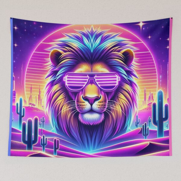 Item preview, Royal Neon Lion designed and sold by AmigosFurEver.