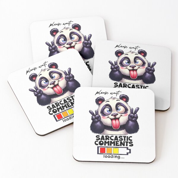 Item preview, Please wait, Sarcastic comments loading, Funny Animals Print, Sarcastic Quotes, Sarcasm Humor designed and sold by Mani Bindu Vadapalli.
