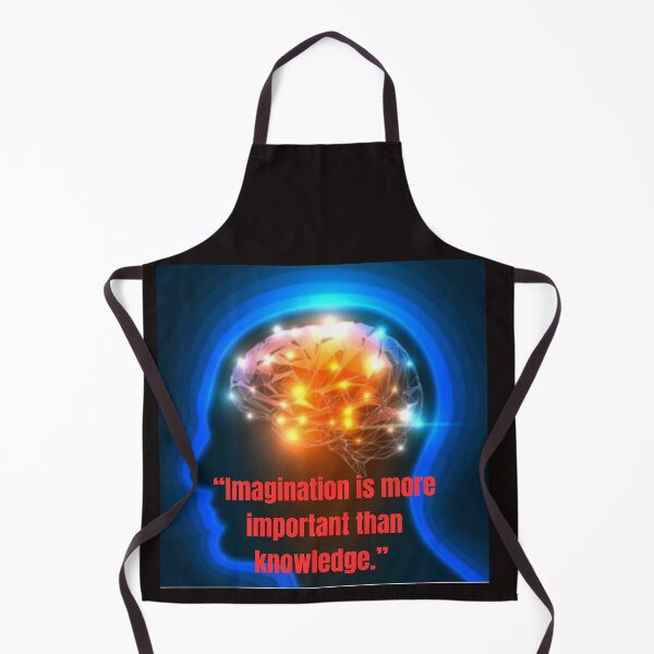 Item preview, "Unleash Your Creativity: Imagination Over Knowledge" designed and sold by Mrpalaad.