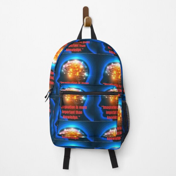 Item preview, "Unleash Your Creativity: Imagination Over Knowledge" designed and sold by Mrpalaad.