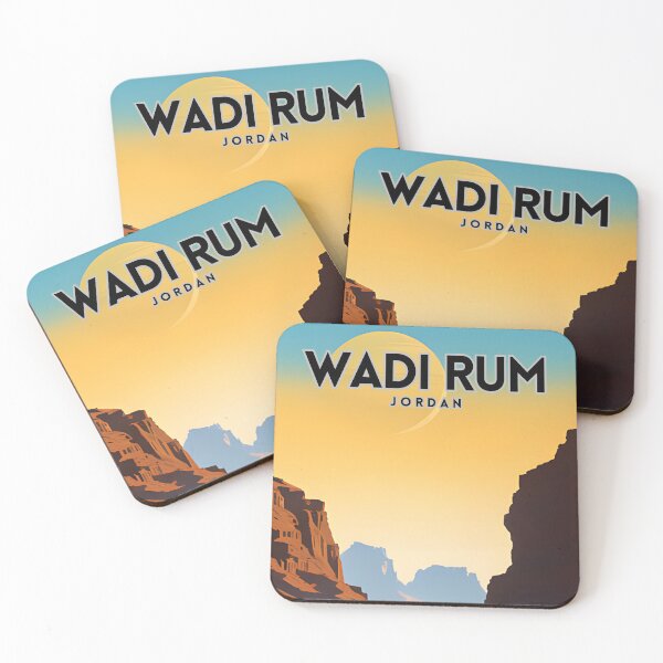 Item preview, Wadi Rum Vintage designed and sold by ZionPosteria.