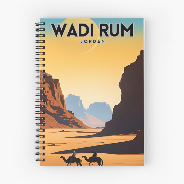 Item preview, Wadi Rum Vintage designed and sold by ZionPosteria.