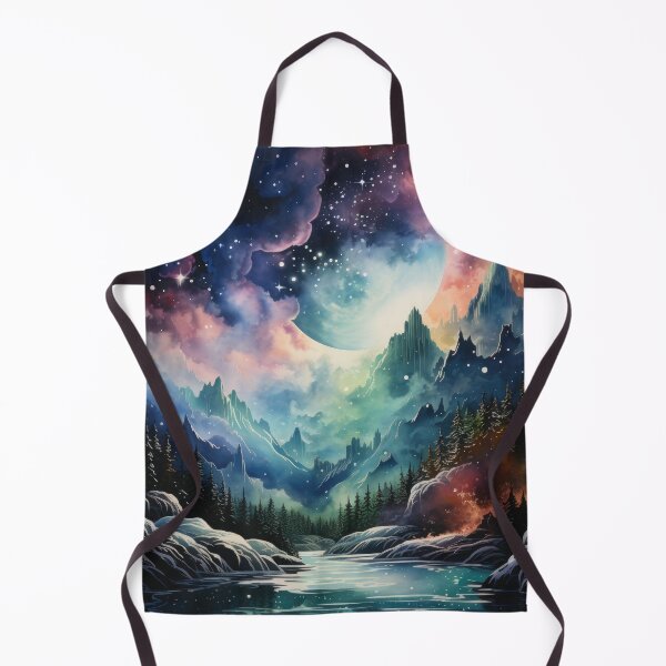 Item preview, Korean Style Ink Painting of the Northern Lights designed and sold by Shutter-Dragon.