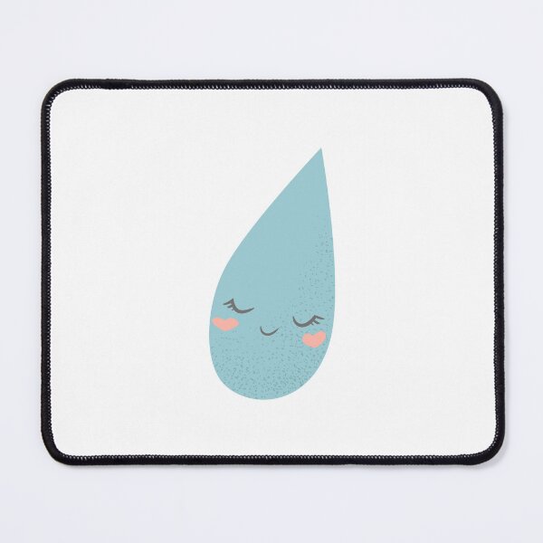 Item preview, Cute smiling raindrop designed and sold by DarianaArt.