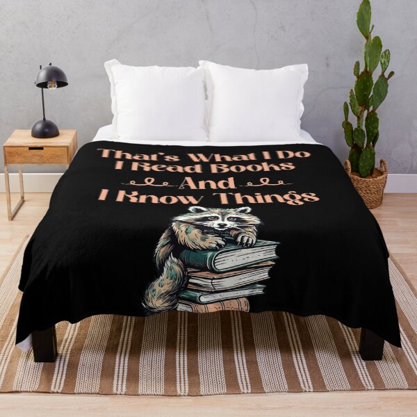 Artikelvorschau, Leseshirt, Das ist, was ich tue, ich lese Bücher und ich weiß Dinge, Geschenk für Buchliebhaber, Buch-T-Shirt entworfen und verkauft von QUILLandTEE.