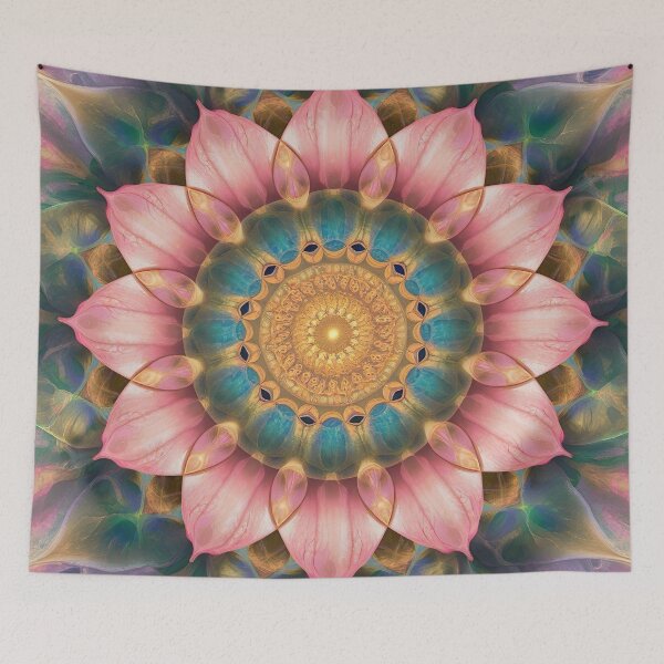 Item preview, Unveiling the Beauty of the Mandala Lotus Flower designed and sold by Tamas Das.