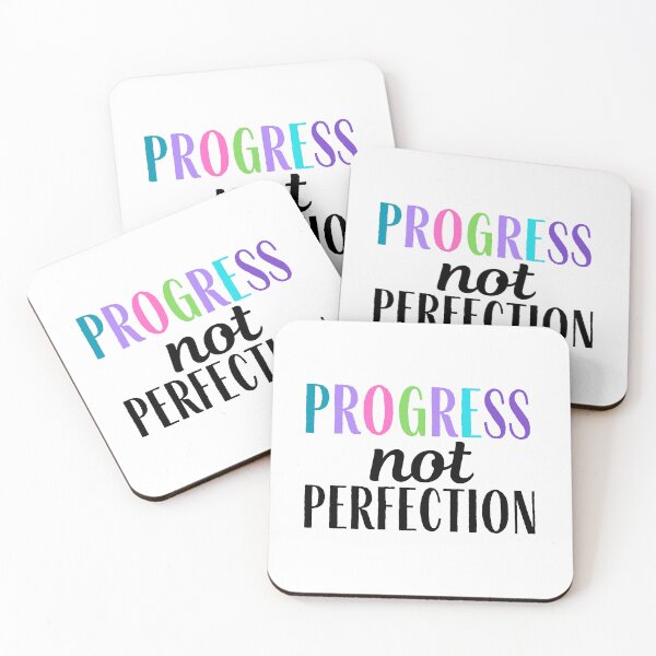 Item preview, Progress not perfection  designed and sold by jgdlc.