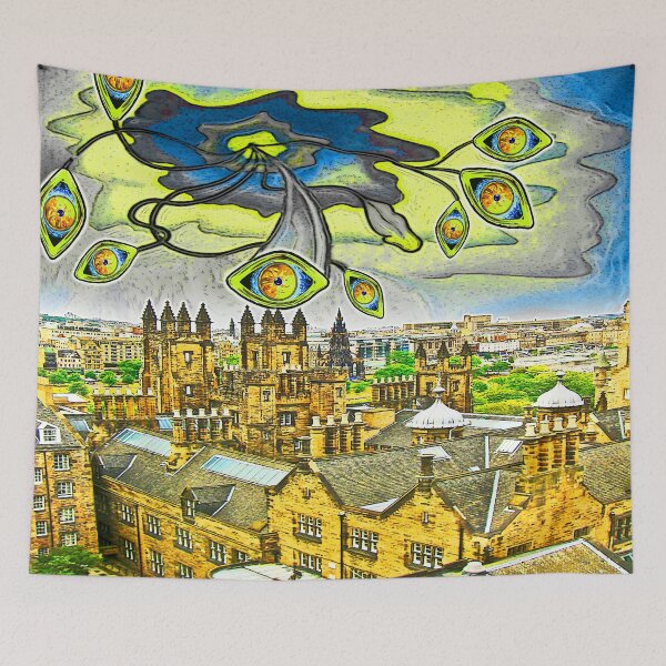 Item preview, EdinburghSkylineVortex designed and sold by Klaus Bremner (Autotelic Art).