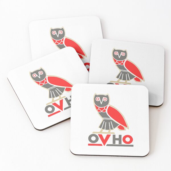 Item preview, Red & Grey Ovo Sticker designed and sold by Jamarro Mercer.