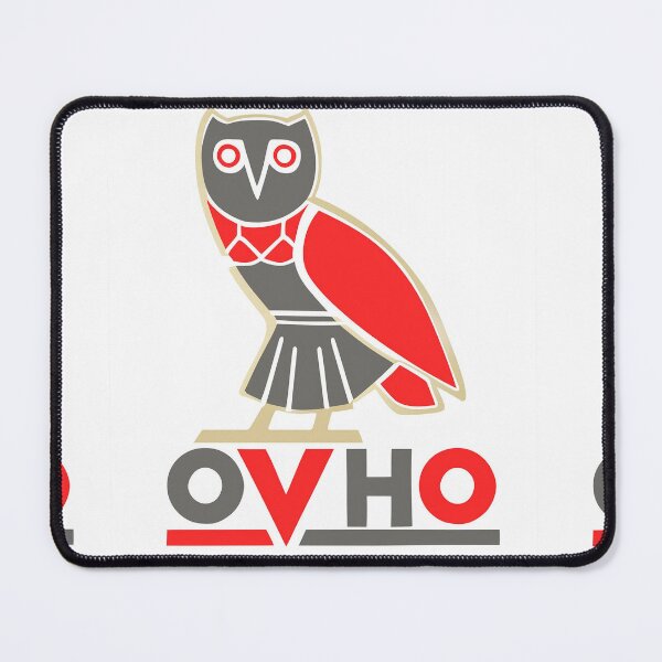 Item preview, Red & Grey Ovo Sticker designed and sold by Jamarro Mercer.