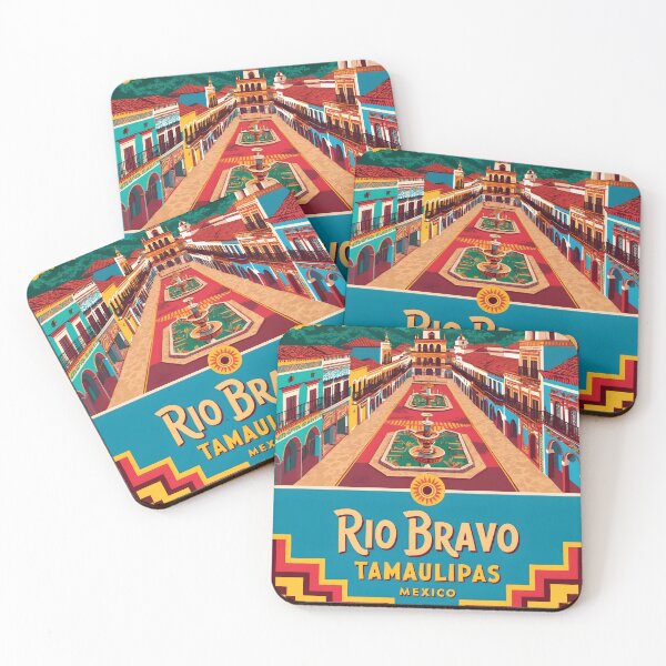 Item preview, Rio Bravo Tamaulipas Mexico Vintage Travel Tourism  designed and sold by TravelersGems.