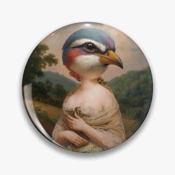 Item preview, Bird Lady in French Countryside  designed and sold by CARRAANN.