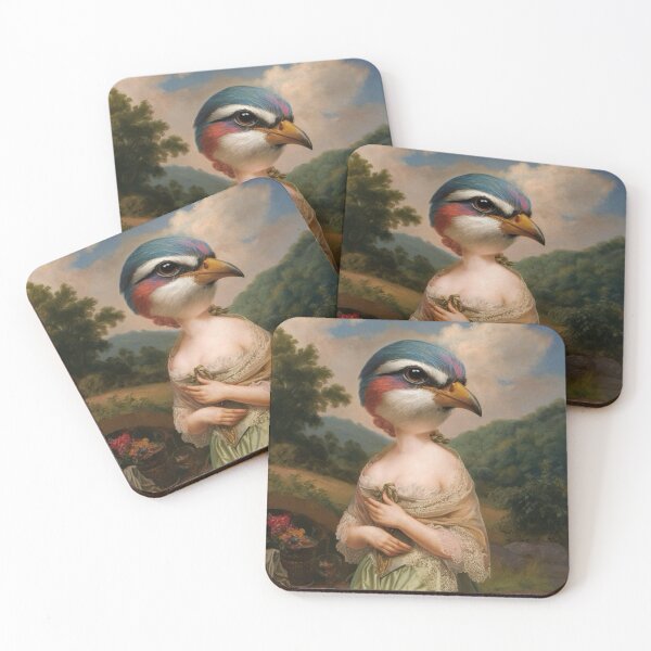 Item preview, Bird Lady in French Countryside  designed and sold by CARRAANN.