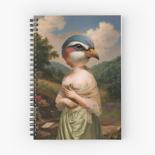 Item preview, Bird Lady in French Countryside  designed and sold by CARRAANN.
