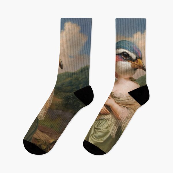 Item preview, Bird Lady in French Countryside  designed and sold by CARRAANN.