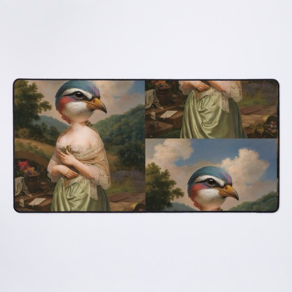 Item preview, Bird Lady in French Countryside designed and sold by CARRAANN.