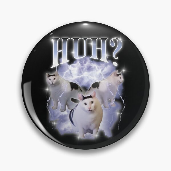 Item preview, Huh Cat Chonky Ben Meme Bootleg Rap 90s Vintage Graphic designed and sold by LeChocoholic.