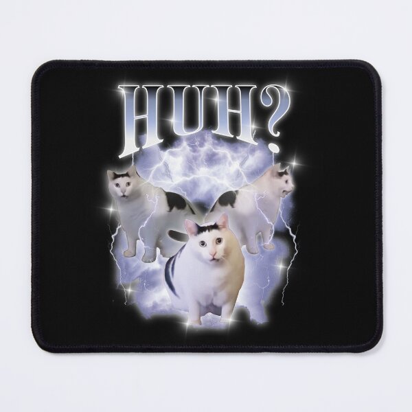 Item preview, Huh Cat Chonky Ben Meme Bootleg Rap 90s Vintage Graphic designed and sold by LeChocoholic.