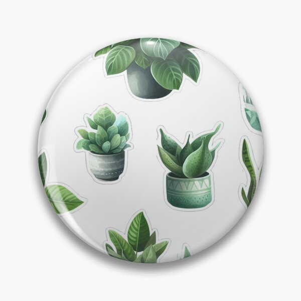 Item preview, sets houseplant pack stickers designed and sold by vectcd.