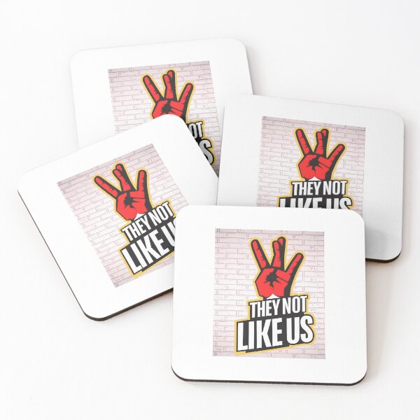 Item preview, Hawks They Not Like Us Sticker designed and sold by Jamarro Mercer.