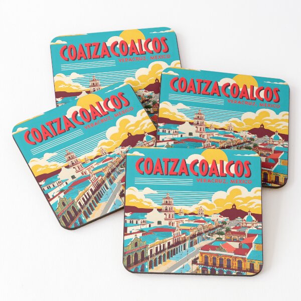 Item preview, Coatzacoalcos Veracruz Mexico Vintage Travel Tourism  designed and sold by TravelersGems.