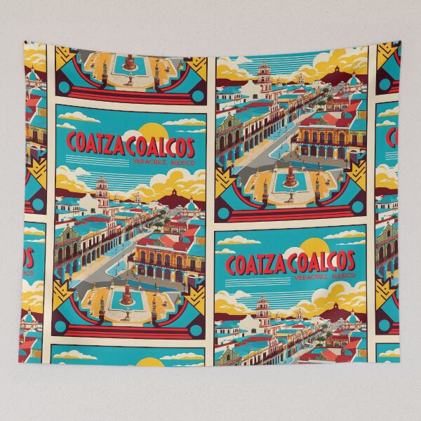 Item preview, Coatzacoalcos Veracruz Mexico Vintage Travel Tourism  designed and sold by TravelersGems.