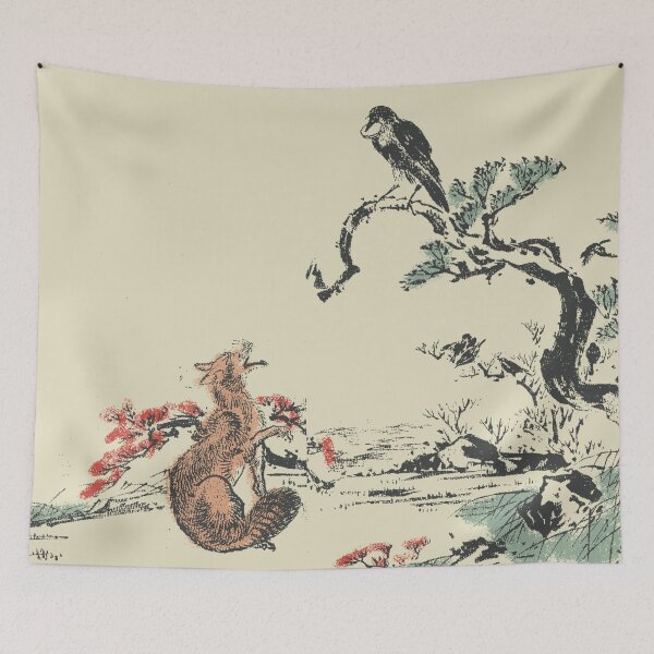 Item preview, The Fox and the Crow Fables designed and sold by RetroVoyages.