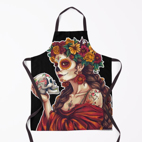 Item preview, Santa Muerte, Day of the Dead, La Catrina designed and sold by lunaelizabeth.