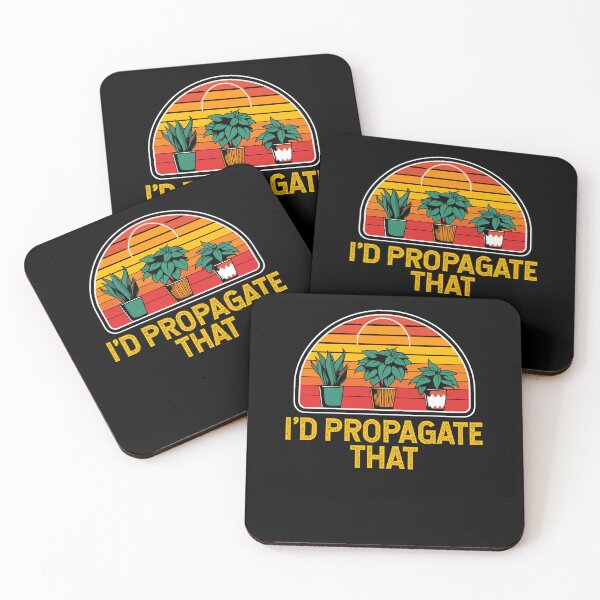 Item preview, I'd Propagate That Plants Funny Gardening Minimalist Cute designed and sold by Dressed For  Duty.