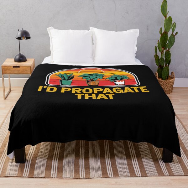 Item preview, I'd Propagate That Plants Funny Gardening Minimalist Cute designed and sold by Dressed For Duty.