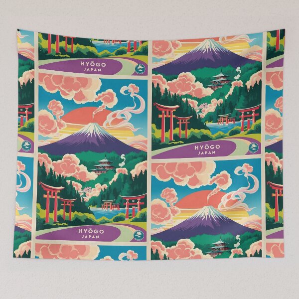 Item preview, Hyogo Japan Vintage Travel Tourism  designed and sold by TravelersGems.