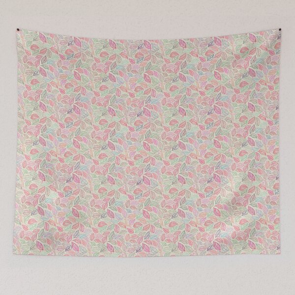 Item preview, Seamless pattern of colourful leaves designed and sold by creativekrish.