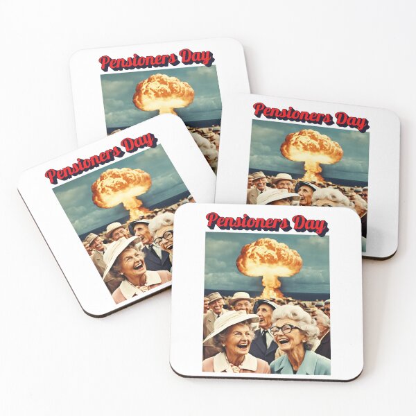 Item preview, Pensioners Day: Nuclear Blast Fun designed and sold by GorinART.