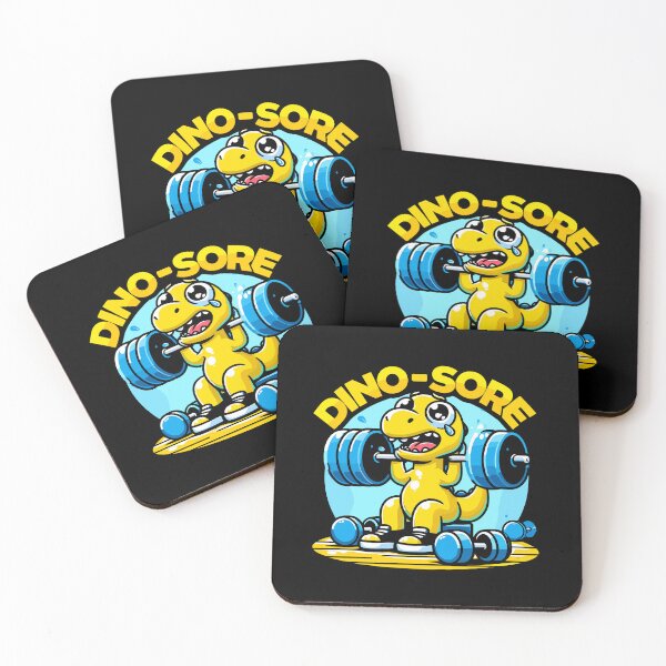 Item preview, Funny Dinosaur Workout Gym Dino Sore Lifting Fitness designed and sold by Dressed For  Duty.