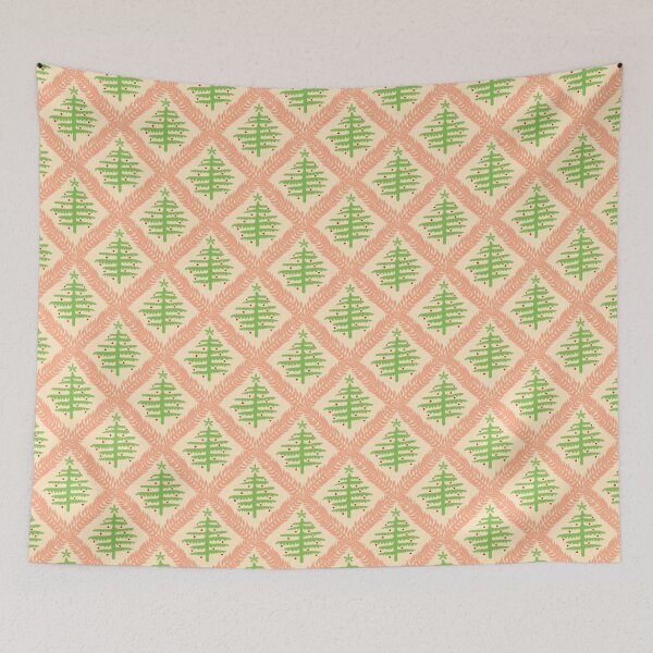 Item preview, Christmas tree quilt designed and sold by Ema Tudose.