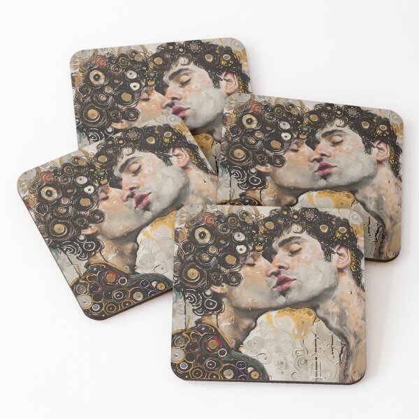 Item preview, The kiss men gay pride gay designed and sold by proudlyparent.