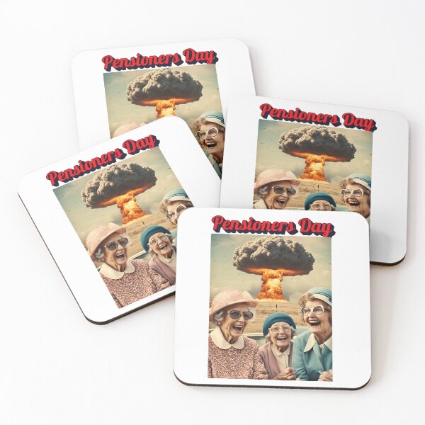Item preview, Pensioners Day: Nuclear Blast Fun designed and sold by GorinART.