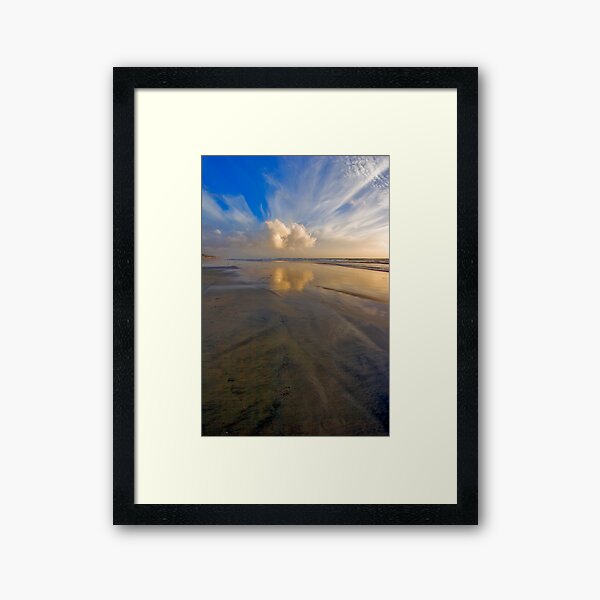 Oceanside Reflection ll Framed Art Print
