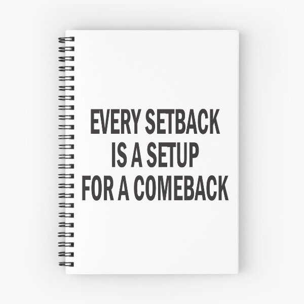 Item preview, Every setback is a setup for a comeback designed and sold by Polla-Shirt.