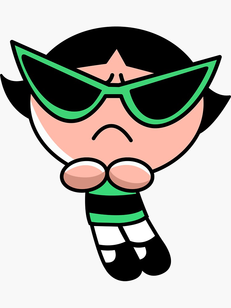 Thumbnail 3 of 3, Sticker, Angry acorn with glasses designed and sold by cinnamonplay.