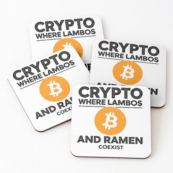 Item preview, Cripto: donde coexisten Lambos y Ramen criptografía divertida designed and sold by NoCompetition.