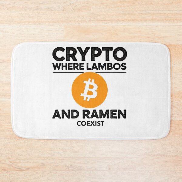 Artikelvorschau, Krypto: Wo Lambos und Ramen koexistieren lustige Krypto entworfen und verkauft von NoCompetition.