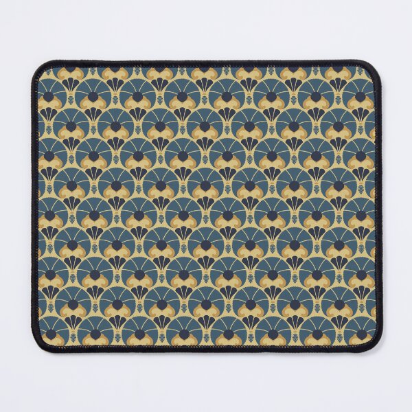 Item preview, Eastern Fan, Blue on yellow background designed and sold by Alex Blud.