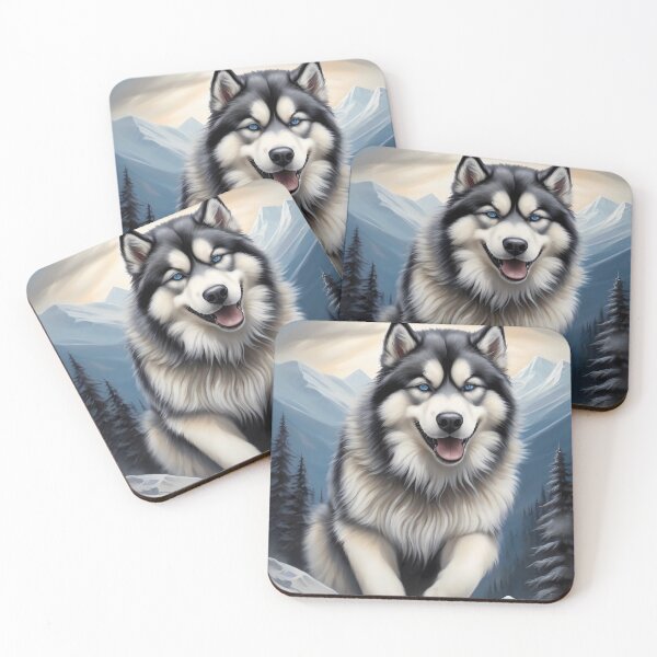 Item preview, Mystic Malamute Majesty #2 designed and sold by purrfect pattern.