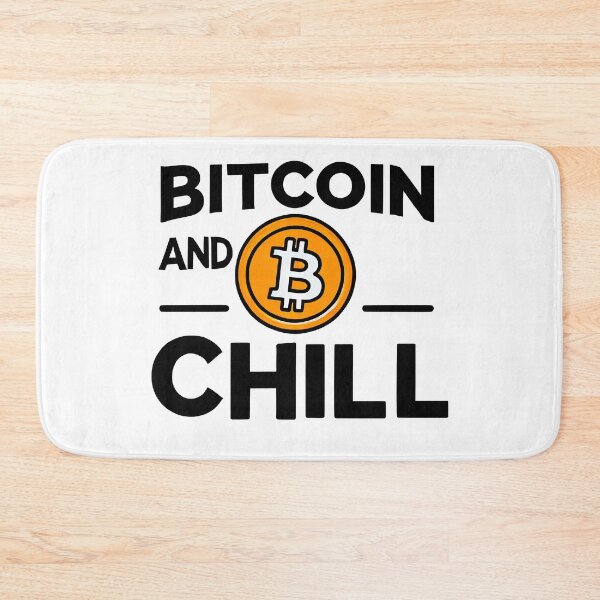 Artikelvorschau, Bitcoin und chilliger Krypto-Merch entworfen und verkauft von NoCompetition.