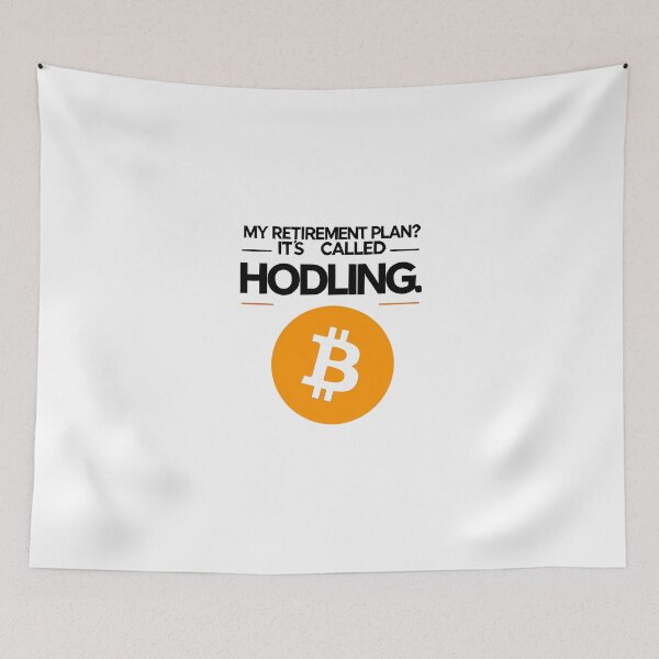 Artikelvorschau, Lustiger Bitcoin- und Krypto-Merch HODL entworfen und verkauft von NoCompetition.