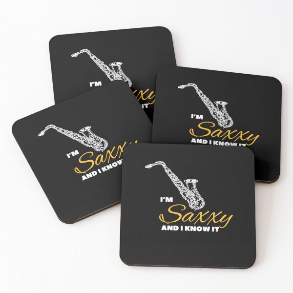 Item preview, I'm Saxxy And I Know It Saxophone Graphic designed and sold by Amovar.